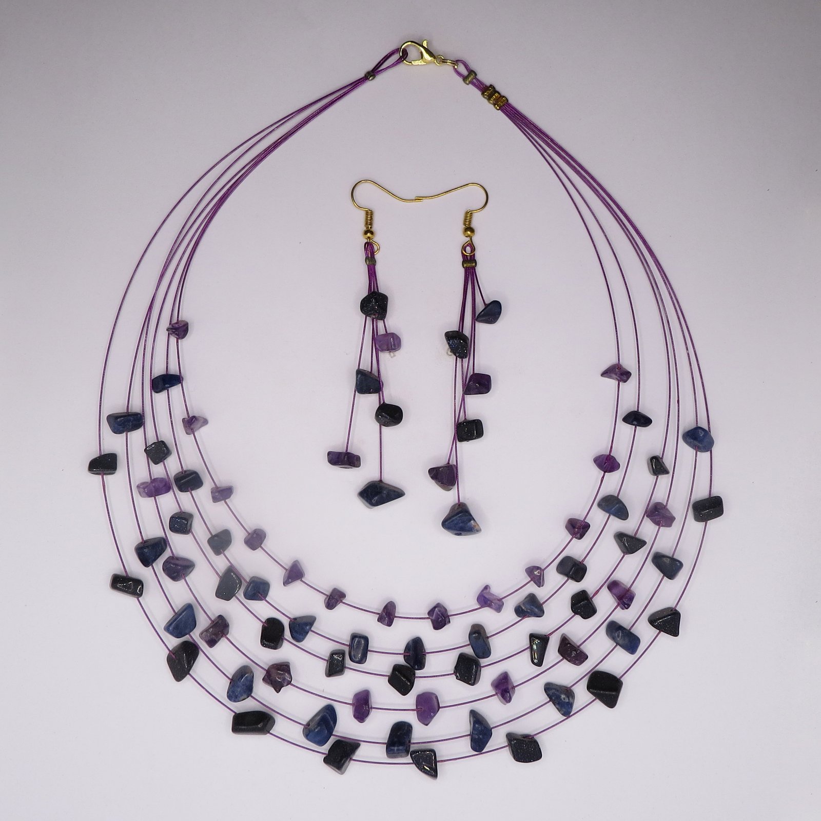 Celestial Dusk - Amethyst & Lapis Ensemble